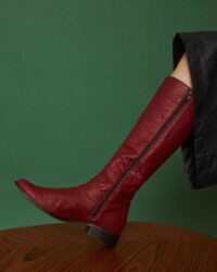 Tall Mulberry Pina kozaki ze skóry z ananasa - Afbeelding 5