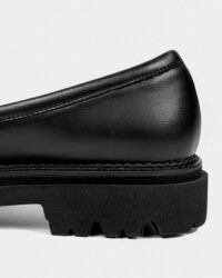 Chunky Loafers Black Grape Leather Loafers - Afbeelding 10