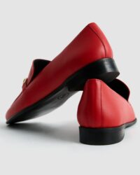 Shiv Loafers red women's moccasins - Afbeelding 5