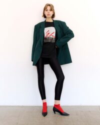 Siren Heels kitten heels style shoes made of grape-based vegan leather - Afbeelding 6