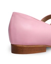 Mary Jane Pumps No. 2 Pink ballerinas made of Vegea grape leather - outlet - Afbeelding 5