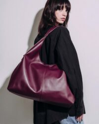 Bohema Slouchy Shopper Bag Burgund - Afbeelding 26