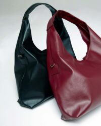 Bohema Slouchy Shopper Bag Burgund - Afbeelding 24