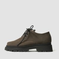 Chunky Derbs No 2 Chocolate suede brown