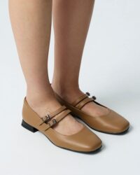 Carmel Mary Jane Pumps beige ballerinas - Afbeelding 8