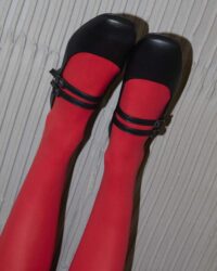 Blackberry Mary Jane Pumps black pumps made of grape-based vegan leather - Afbeelding 10