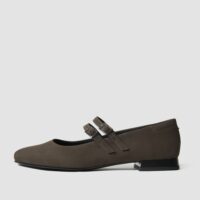 Chocolate Mary Jane Pumps brown ballerinas