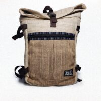 Basanta Natural Backpack | Hemp and Nettle - Afbeelding 6