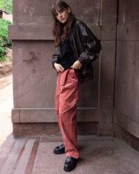 Chunky Loafers Black Grape Leather Loafers - Afbeelding 2