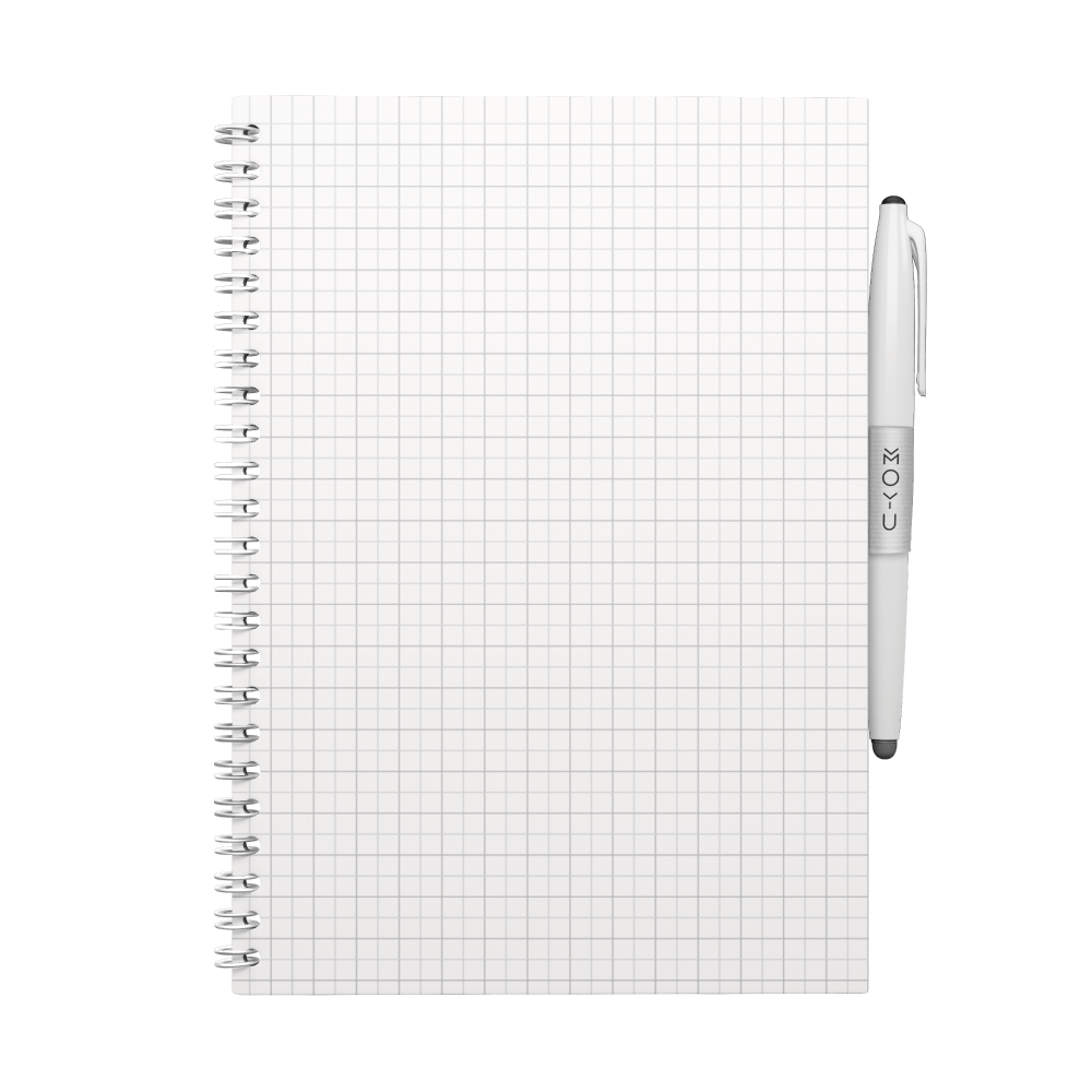 Erasable-notebook-A5-grid-pages