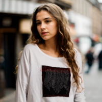 Camiseta blanca HAMMEL - Afbeelding 8