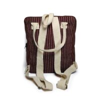 Ujala Purplish Red Backpack | Organic Cotton - Afbeelding 4