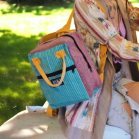 Ujala Color Pop Backpack | Organic Cotton