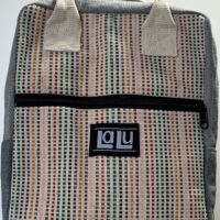 Ujala Grey Backpack | Organic cotton