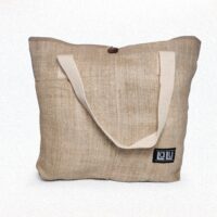 Juthi XL Tote Bag | Organic Hemp - Afbeelding 8