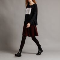 Falda granate KNEBEL - Afbeelding 7
