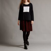 Falda granate KNEBEL - Afbeelding 12