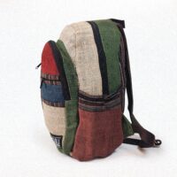 Karma backpack Green | Organic hemp - Afbeelding 3