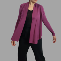 chaqueta morada MAGNOLIA - Afbeelding 13