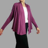 chaqueta morada MAGNOLIA - Afbeelding 4