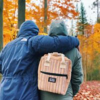 Ujala Peach Backpack | Organic cotton - Afbeelding 2