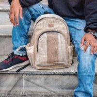 Rama Natural Backpack | Organic Hemp and Nettle