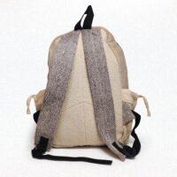 Rama Natural Backpack | Organic Hemp and Nettle - Afbeelding 4