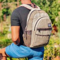 Rupa Nataural Backpack | Organic Hemp and Nettle