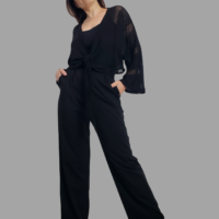 Pantalón negro HANA - Afbeelding 6