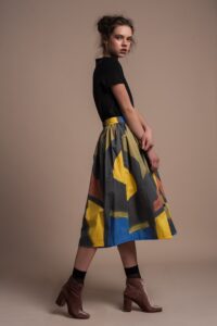 MII midi skirt in print - Afbeelding 2