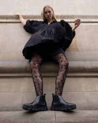 Tiger chelsea black boots