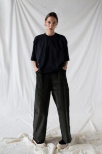 Miyo Oversize T-shirt in Black - Afbeelding 6