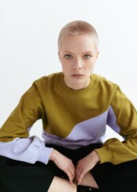 Gigi Sweatshirt in Olive and Lilac - Afbeelding 10