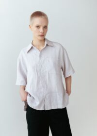 Lillo Linen Shirt in Sand - Afbeelding 5