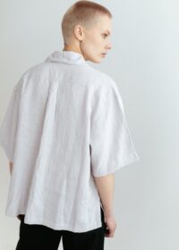 Lillo Linen Shirt in Sand - Afbeelding 7
