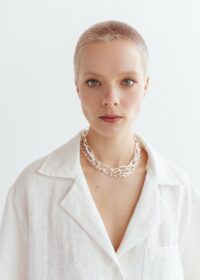 Kalila Linen Shirt in White - Afbeelding 15