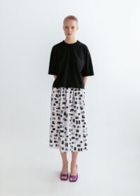 Miyo Oversize T-shirt in Black - Afbeelding 8