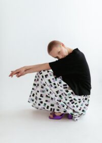 Mabel Midi Skirt in Print - Afbeelding 4