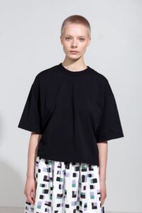 Miyo Oversize T-shirt in Black