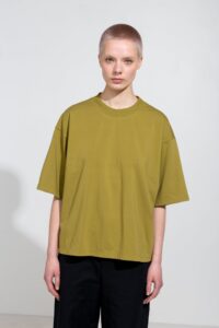 Aiyo Oversize Organic T-shirt in Green