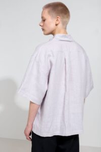 Lillo Linen Shirt in Sand - Afbeelding 6