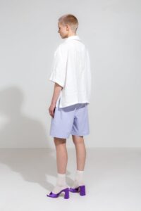Kalila Linen Shirt in White - Afbeelding 6