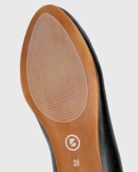 Pumps Black Nopal ballerinas made of cactus leather - Afbeelding 3