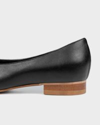 Pumps Black Nopal ballerinas made of cactus leather - Afbeelding 4