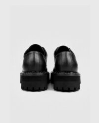 Chunky Derbs Boy Black Vegea grape leather Derby - Afbeelding 5