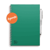 Erasable Agenda A5 - Forest Green