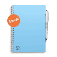 Erasable Agenda A5 - Sky Blue