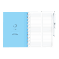 Erasable Agenda A5 - Sky Blue - Afbeelding 2