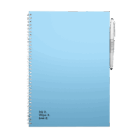 Erasable Notebook A5 - Sky Blue - Afbeelding 3