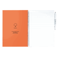 Erasable Notebook A5 - Sunset Orange - Afbeelding 10